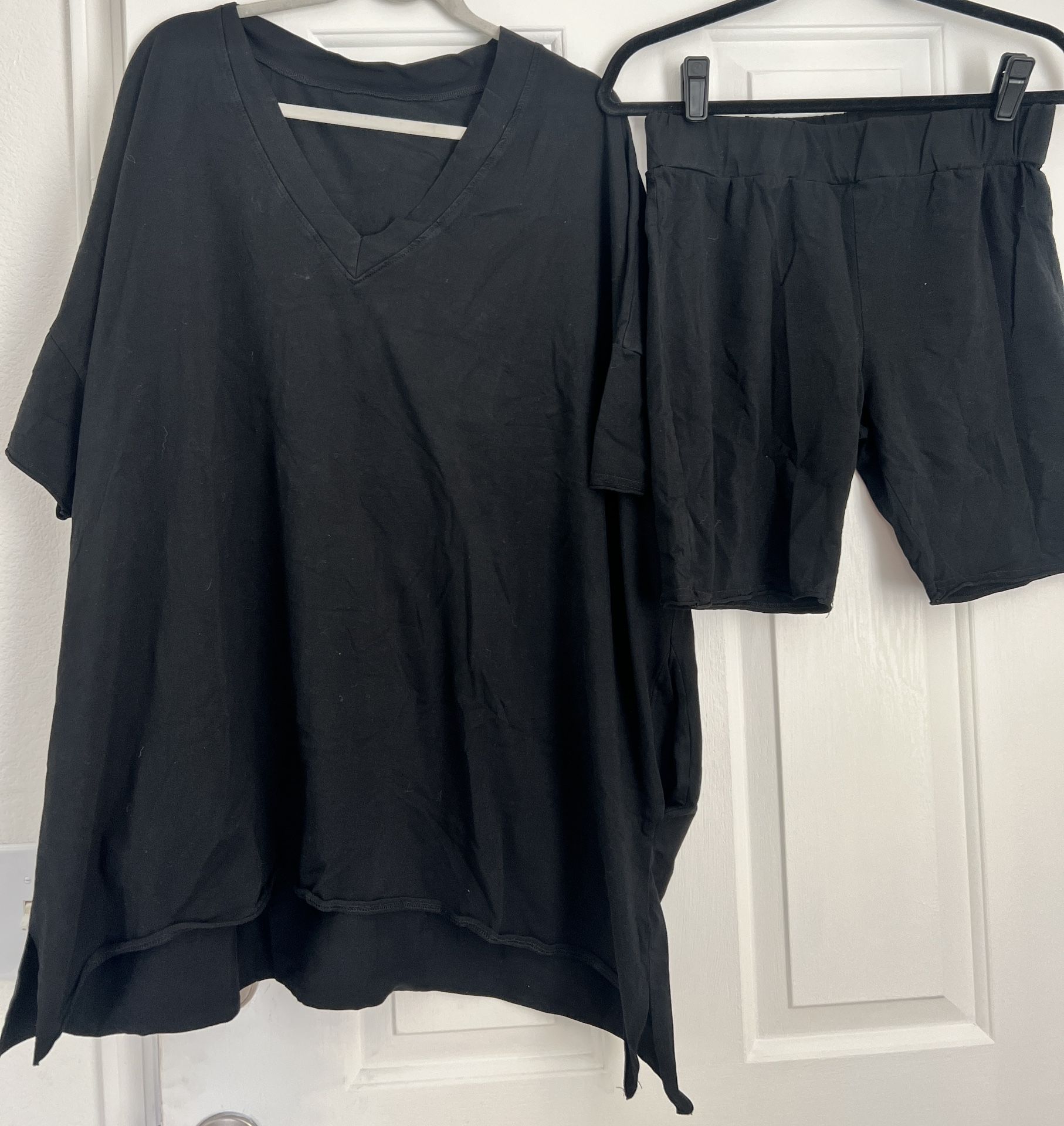 V neck Xl Shirt With Pockets