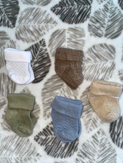 Baby boy 0-3 month’s socks