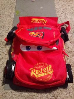 Disney Pixar Cars Lightning McQueen Kids Backpack