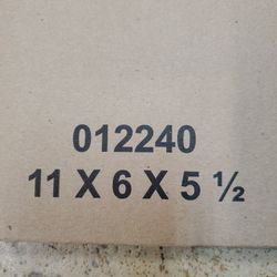 Corrugated Boxes Moving Boxes 11×6×5 1/2