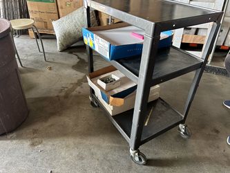 3-Shelf Utility Cart