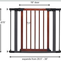 Solid Wood Small Dog Baby Gate