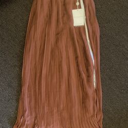 veiled Collection Pleated maxi Skirt