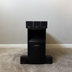 Bose Acoustimass 6 Series III 5.1 Home Theater Surround Speaker System Subwoofer Cube Speakers