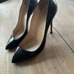 christian louboutin heels / Black 