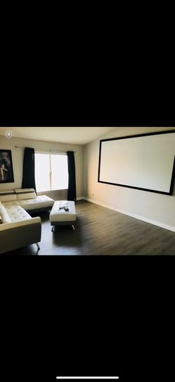 137 Inch modern projector screen