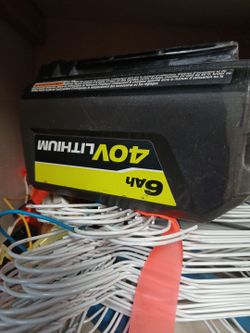 Ryobi blower 2 battery's and charger 3rd battery is full charged but don't work is free