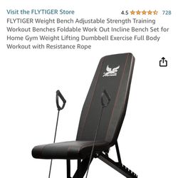 Fly tiger Workout Bench