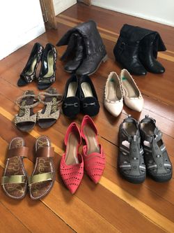 Assorted ladies shoes and boots size 8 - $5- 20 each
