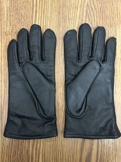 Winter Leather Gloves