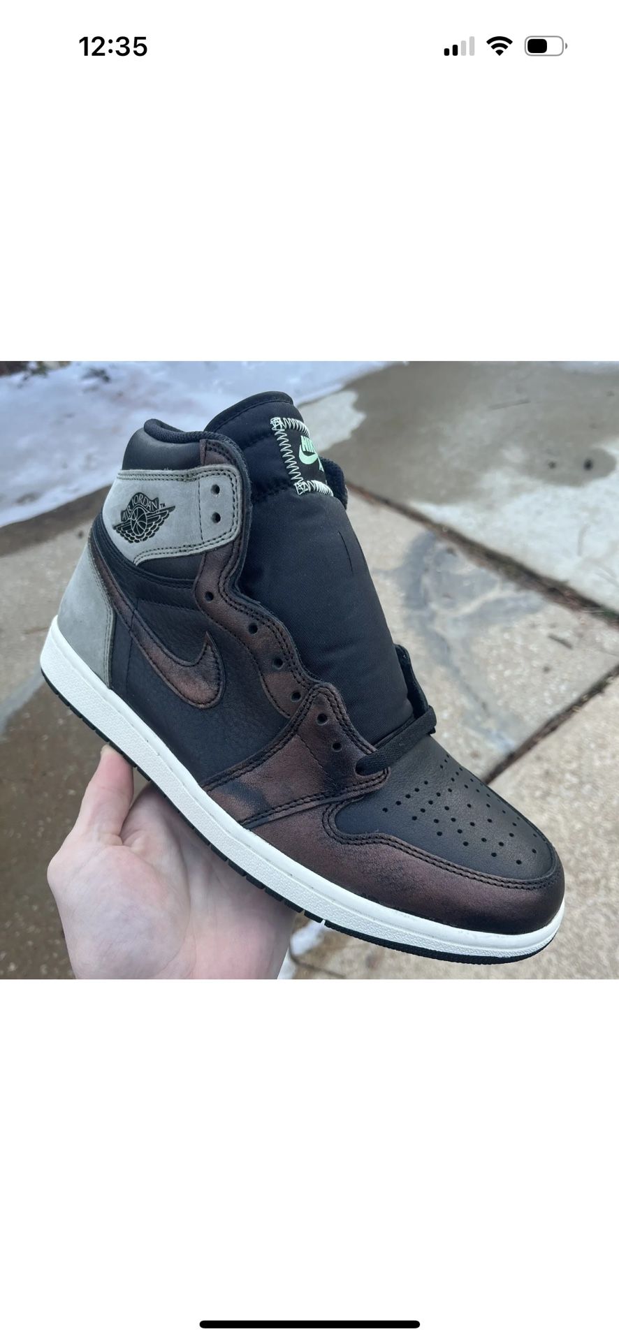 Jordan 1 High Patina Sz 11 Men’s 