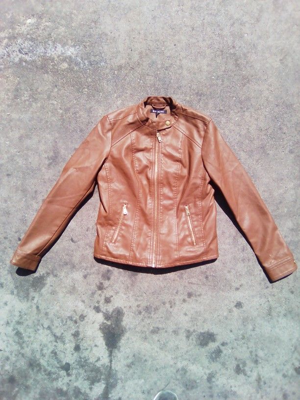 Baccini Leather Jacket