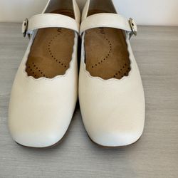 New Trotters Smooth Leather Mary Janes