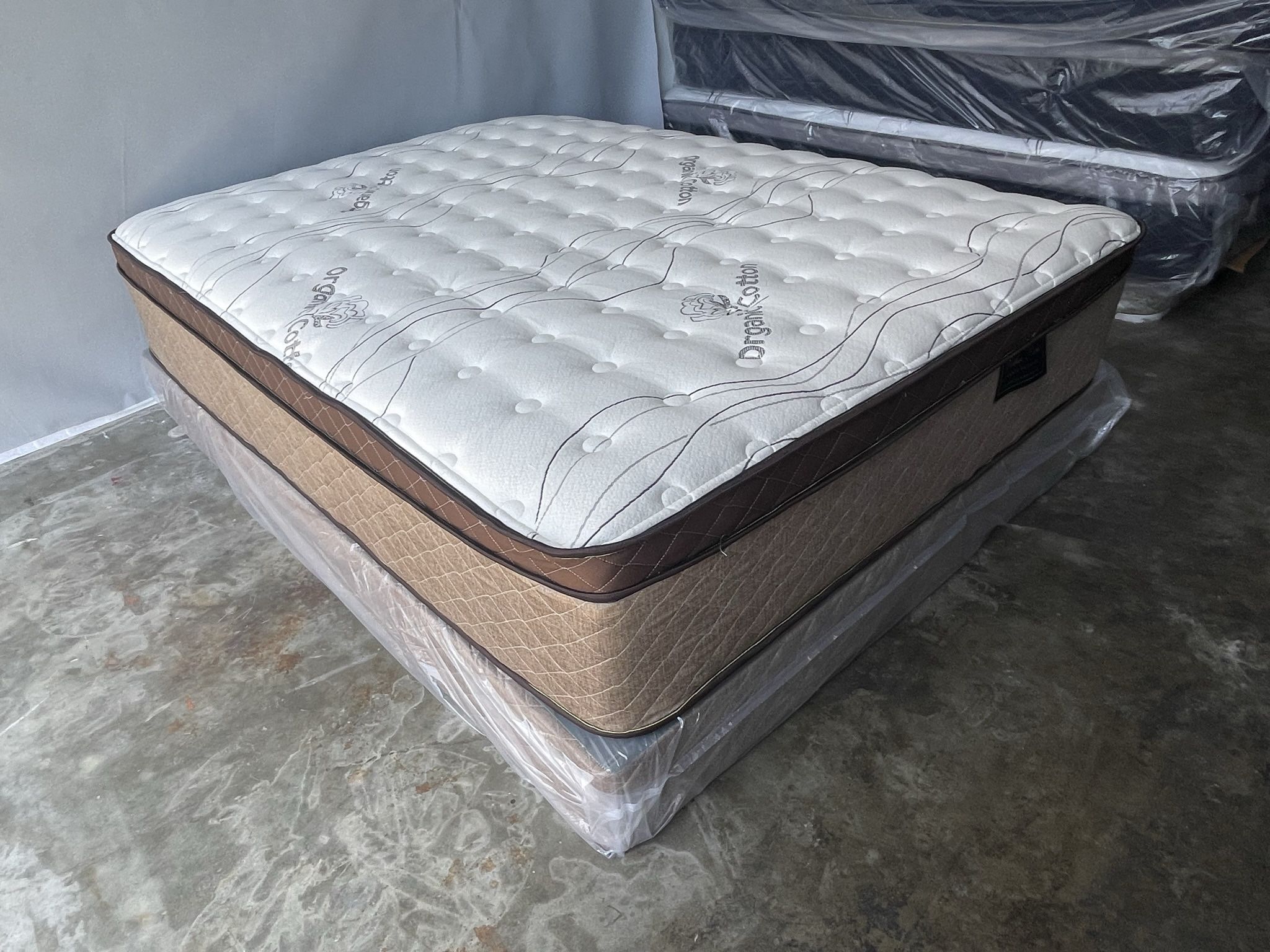 Cal king organic cloud comfort Europillow top