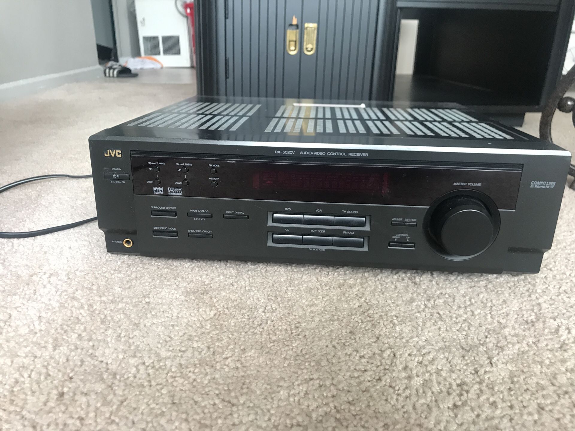 JVC RX-5020V Audio/video control receiver