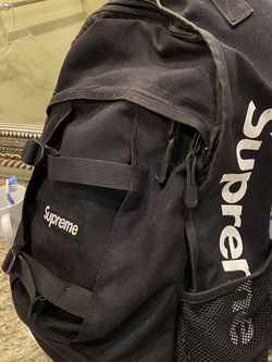 Supreme SS14 Black Backpack