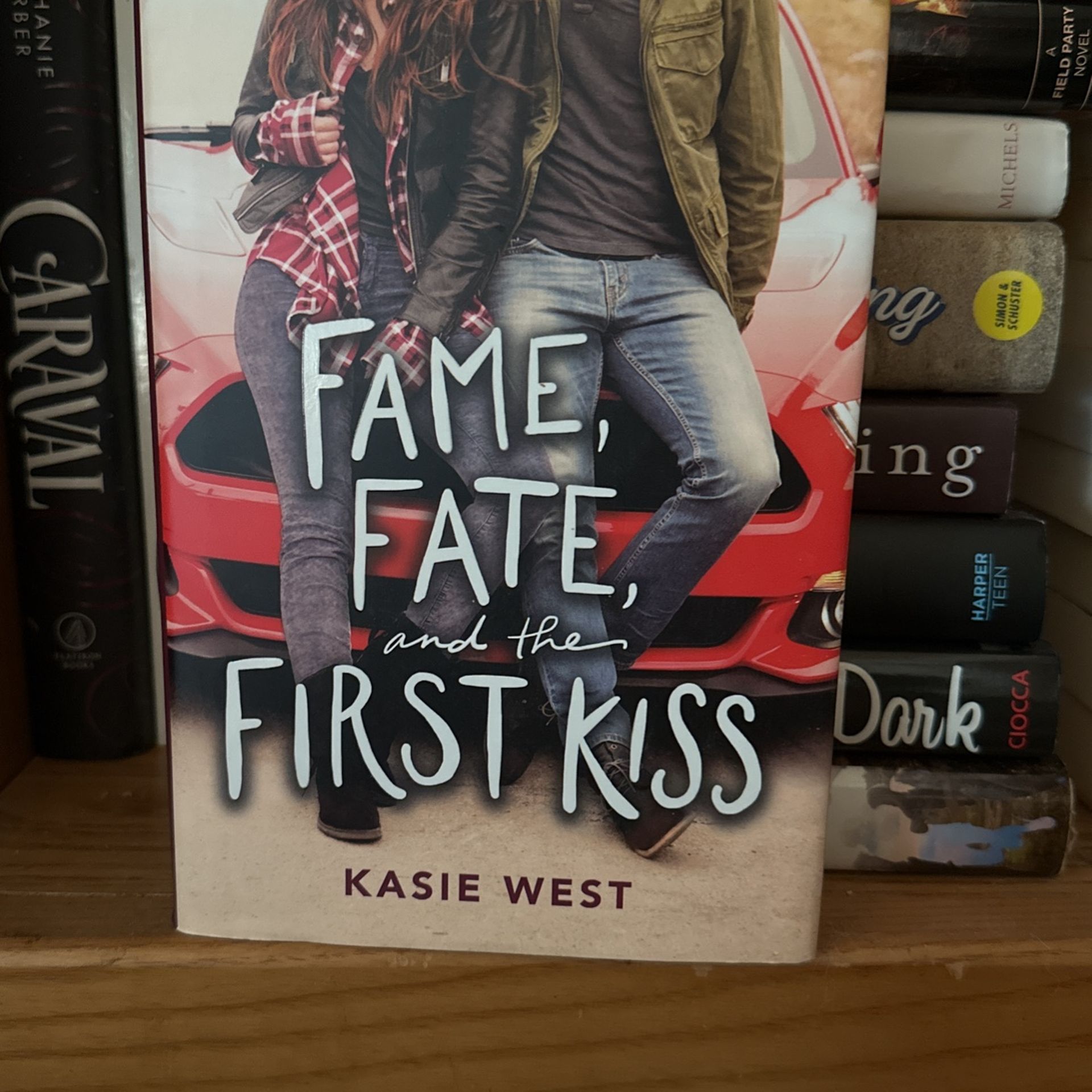 Book. Fame, Fate, And The First Kiss By Kasie West