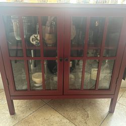Two Door Bar/Cabinet