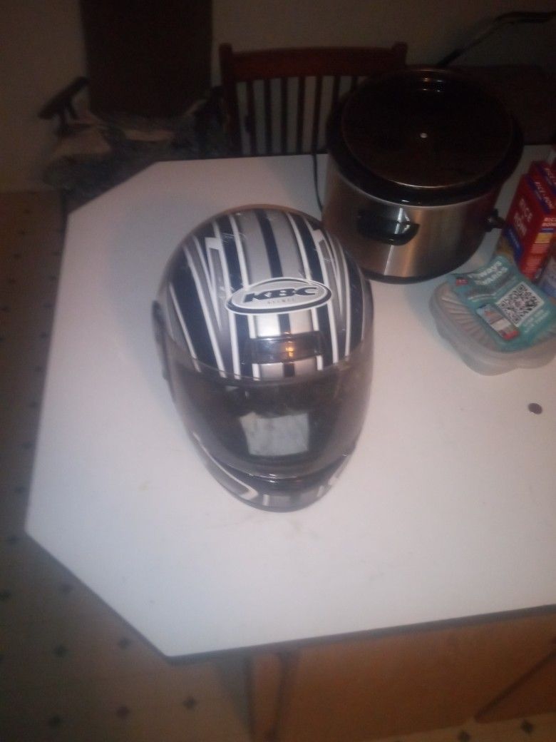 Kbc Motorcycle Helmet $50obo 