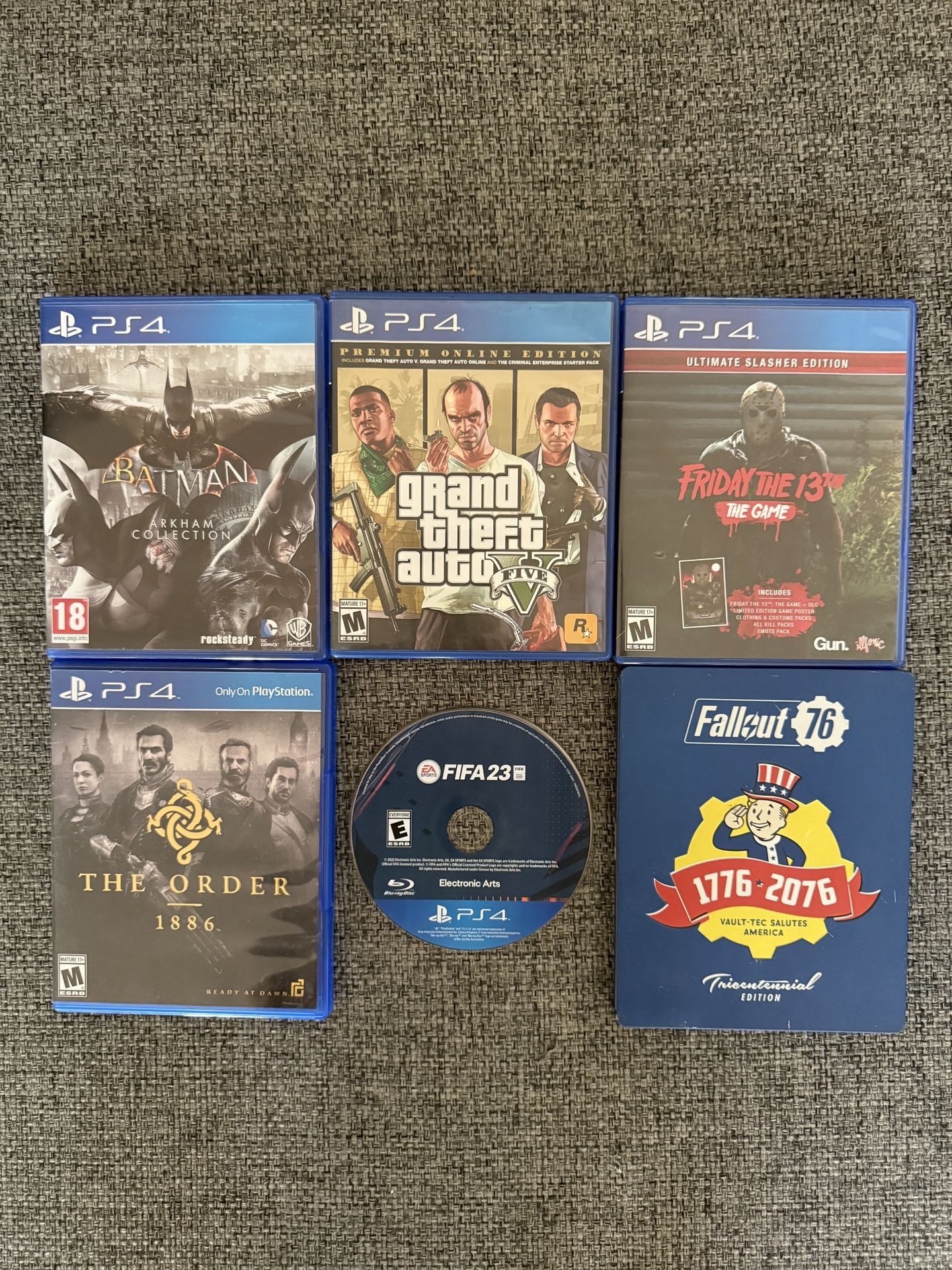 Used Ps4 Games - $17 Each
