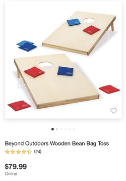 Cornhole / wooden bean bag toss