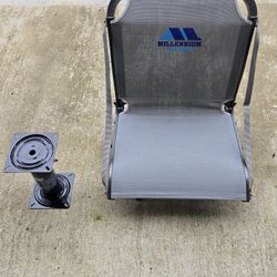 Detachable Boat Seat And Adjustable Post