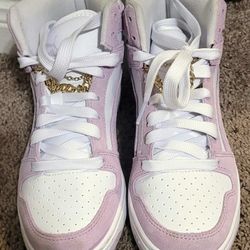 Puma Rebound Layup Spring Bling High-Top Sneaker 