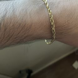 Rope Bracelet 14k