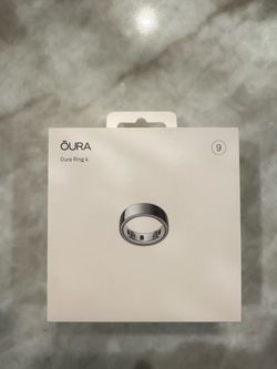 BRAND NEW OURA RING 4 SILVER SIZE 9