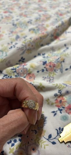 10kt Real Gold Diamond 