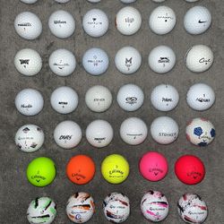 Mint Condition Used Golf Balls Every Brand