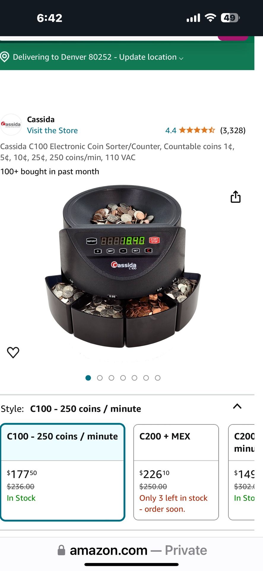 Coin Counter