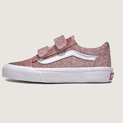 Vans glitter rose gold