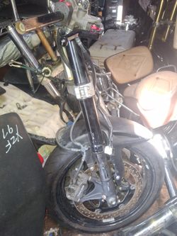 08-11 Honda CBR1000RR Forks Front Wheel Rim CBR1000 Roll Off Front End CBR 1000