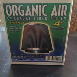Organic Air. Charcoal Fiber Filter. For Greenhouse Exhaust "Brand New" In The Box List Is $120.00