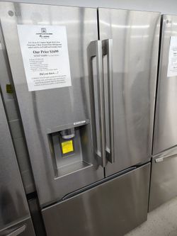 $849 (THIS WEEK ONLY: 50% OFF FRENCH 3 DOOR REFRIGERATORS) LG 24Cu Ft 36 W