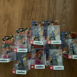 Nintendo amimbo sreet fighter characters