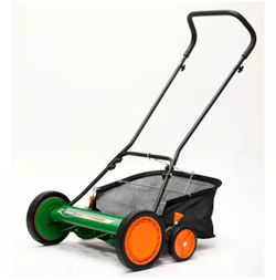 Scotts 20 in. Manual Walk Behind Reel Lawn Mower, Includes Grass Catcher 2 units