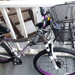26" Bike with Basket & Extras