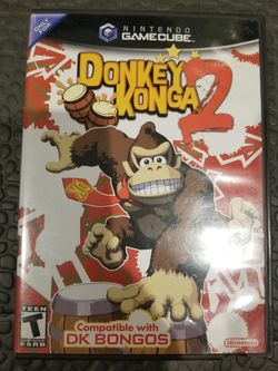 Gamecube Wii Donkey Konga 2