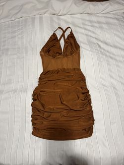 New Burnt Orange Dress 