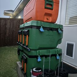 Custom Painted Igloo Coolers 