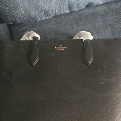Kate Spade Black Glimmer Tote Bag Brand New 