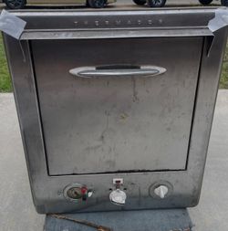 Vintage Thermador stainless Steele cooktop and wall oven