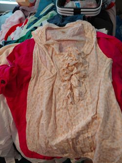 J Crew sleeveless blouse
