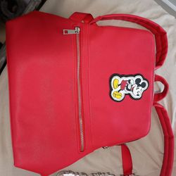 Brand New Just Used Once Authentic Disneyland Disney Mickey Mouse Backpack Purse