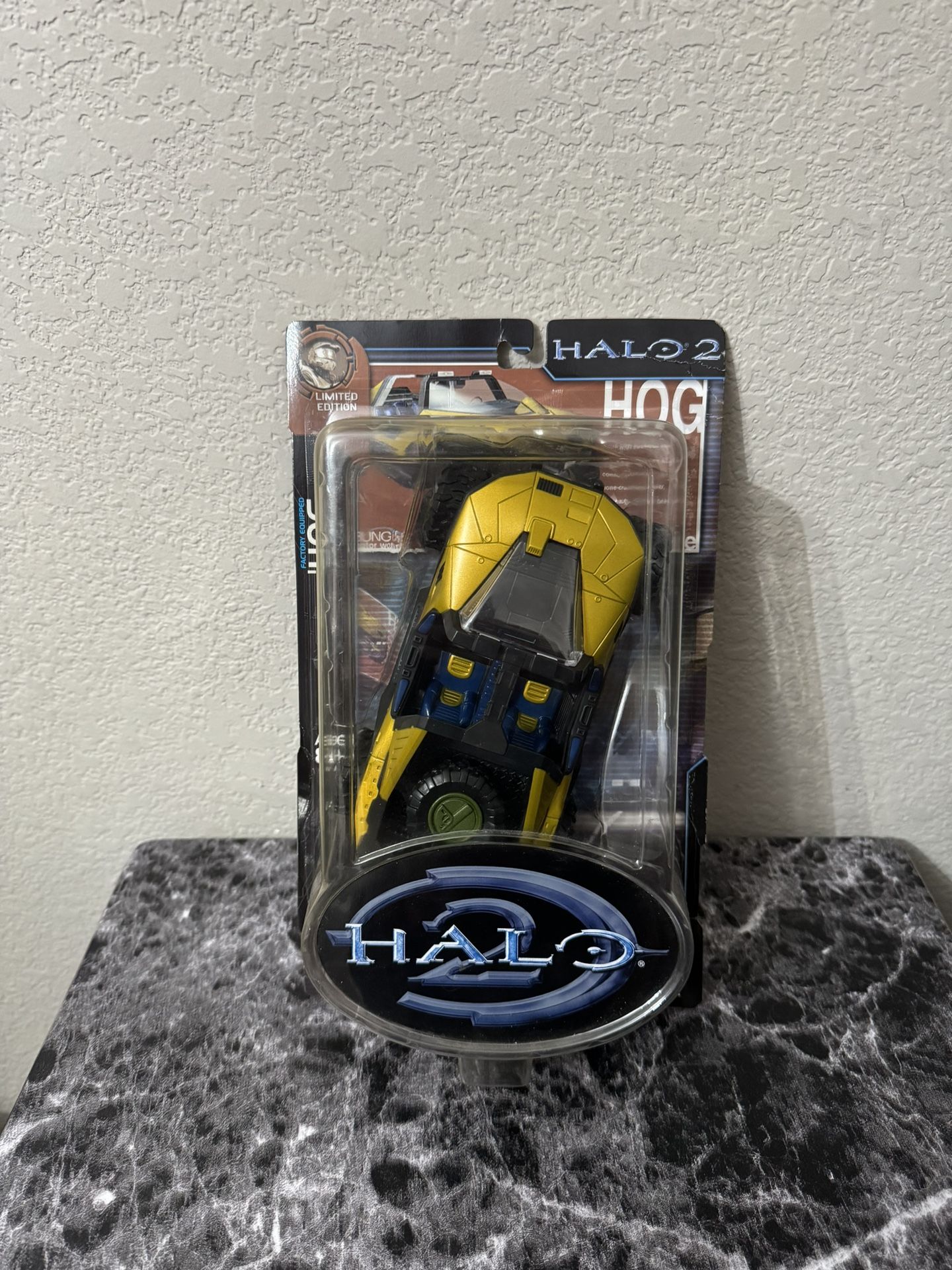 Halo 2 Joyride Limited Edition Gold Warthog (Variant 2) “Hog- Factory Edition”