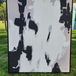 41x51 In Plaster Abstract Wall Decor Art Picture