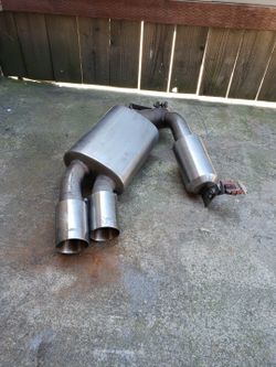 Bmw E90 Sedan Active Autoworks Muffler Exhaust 