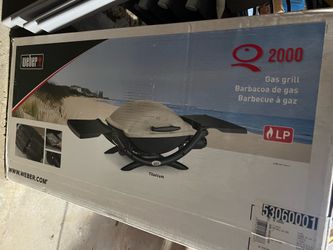 New Weber grill